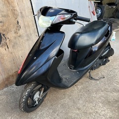 スズキ　アドレス50cc 書類有り　エンジン掛かります､＊修理ベース