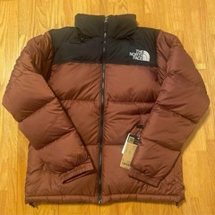 THE NORTH FACE ヌプシジャケットブラウン/ブラック 未使用タグ付き