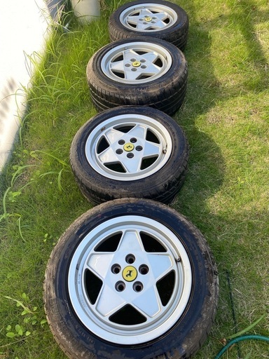 フェラーリ　テスタロッサ　純正ホイール　前後セット