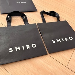 shiro 紙袋　まとめ売りですの画像
