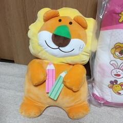 たべっこどうぶつのぬいぐるみとクッションまとめ売りの画像