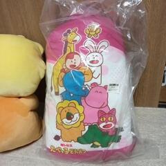 たべっこどうぶつのぬいぐるみとクッションまとめ売りの画像