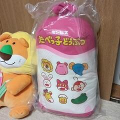 たべっこどうぶつのぬいぐるみとクッションまとめ売りの画像
