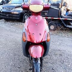 エンジン良好。スズキ レッツ4。シートカバーは新品。走行距離27...