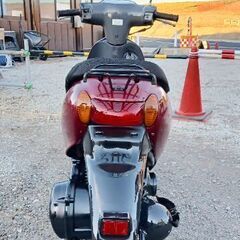 エンジン良好。スズキ レッツ4。シートカバーは新品。走行距離2784キロ。の画像