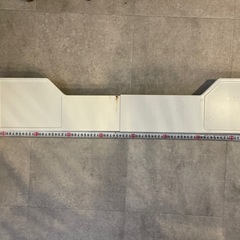 コンロ隙間ラック　山﨑実業/Plate 白の画像