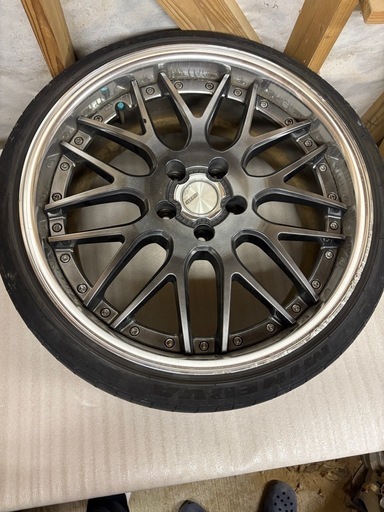 値下げ交渉可❗️WORK LANVEC 19インチ4本セット 値下げ交渉あり