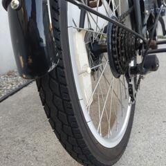 【成約済】【0202 1000 】【ジャンク】折り畳み電動アシスト自転車20インチの画像