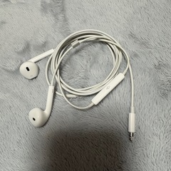 Apple iPhone純正イヤホン（ライトニングタイプ）