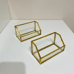 【決まりました】名刺スタンド2個セットの画像