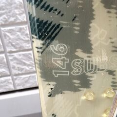 SALOMON　146　スノーボード、ビンディング付きの画像