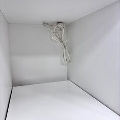  21790  上2段ソフトクローズ 2枚ガラス扉食器棚 キッチンボード 幅90 NITORI   ◆大阪市内・東大阪市他 6,000円以上ご購入で無料配達いたします！◆ ※高槻・枚方方面◆西宮・尼崎方面◆生駒方面　それぞれ条件付き無料配送あり！            の画像