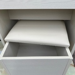 ドレッサー 鏡台 化粧台 椅子セットの画像