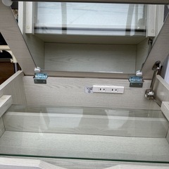 ドレッサー 鏡台 化粧台 椅子セットの画像