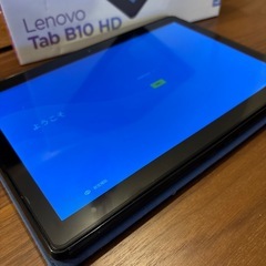 レノボ　Lenovo Tab B10 HD ケース付きの画像