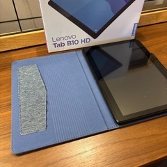 レノボ　Lenovo Tab B10 HD ケース付きの画像