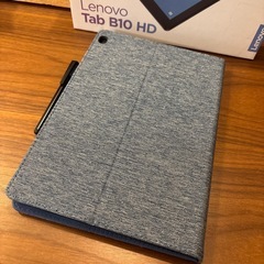 レノボ　Lenovo Tab B10 HD ケース付きの画像