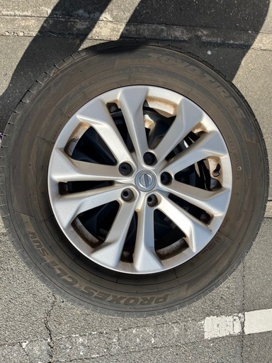 エクストレイルt32 純正ホイール　トーヨーPROXES CL1 SUV セット