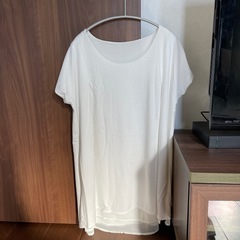 niko and... ホワイト 半袖 Tシャツ シンプルデザイン