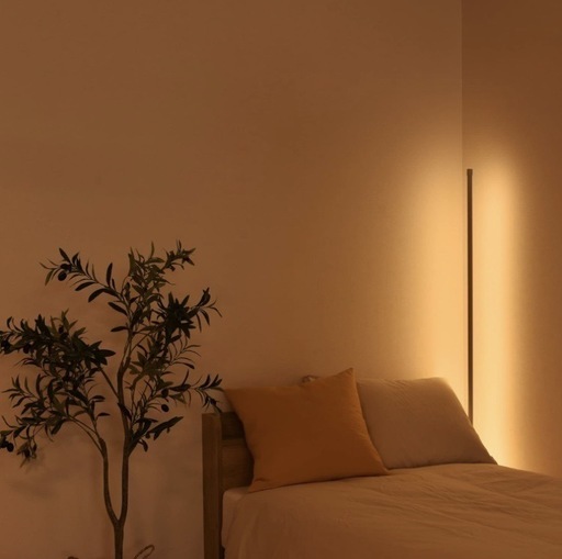 LEDフロアライト、フロアランプリモコン付き、スタンドライト