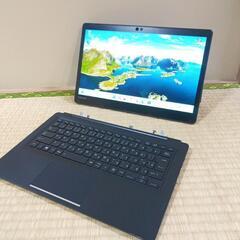 【タッチパネル】2in1 タブレットPC Windows11 4コア8スレッドcore i5 高速SSD128GB メモリ8GB  薄型　軽量 ノートパソコン pc すぐに使える 最新Windows11  セットアップ済み Wi-Fi 無線LAN  win10より長く使えるの画像