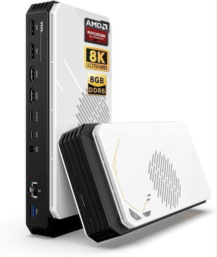 外付けeGPU AMD RX 7600M-XT内蔵/8GB DDR6 USB4対応 Thunderbolt3/4接続