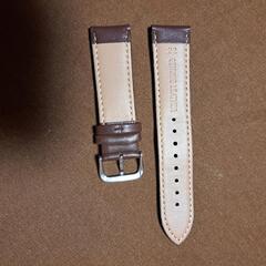新品、未使用，本革腕時計ベルト｡22ミリ。❗の画像