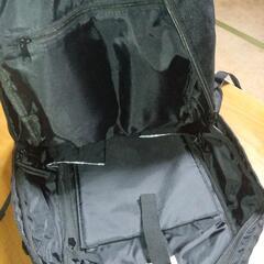 　wego 黒のリュックの画像
