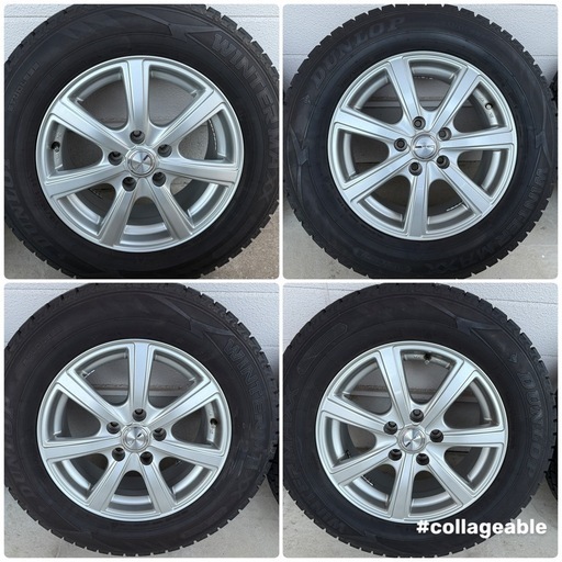 スタッドレスタイヤ DUNLOP 215/65/R16 アルヴェル等