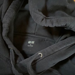UNIQLO  パーカー　S ブラックの画像