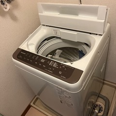 動作保証　Panasonic 洗濯機 6kg 2019年　現状品の画像