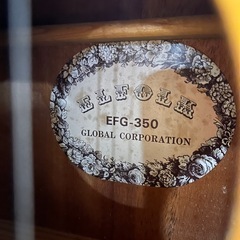 El Folk スピーカー内蔵ギター  の画像