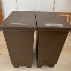 分別ゴミ箱　２つあります