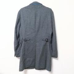 【美品 72%OFF】Complet par men's melrose メンズ L ロングコート グレーの画像