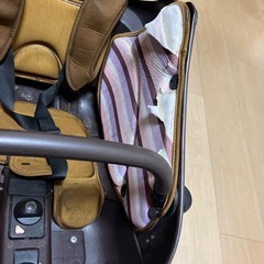 受け渡し場所相談可◎パナソニック純正 前乗せ用チャイルドシート　子乗せレインカバーラボクルセットの画像