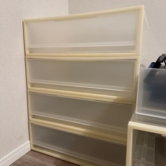 無印良品 衣装ケース×4