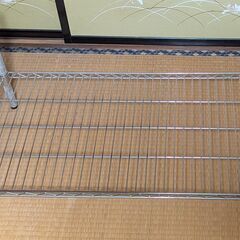 スチールラック「天板サイズ89.5cm×45cm ポール長さ43cm」【棚】の画像