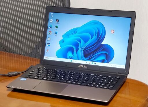 ASUS 15インチ【win10+win11 起動8秒 CPUスコア5121】i7 新品SSD256GB/メモリ8GB/ office JW-CAD