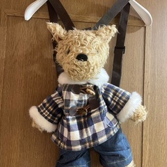 【ぬいぐるみバッグ】テリアのぬいぐるみバッグ