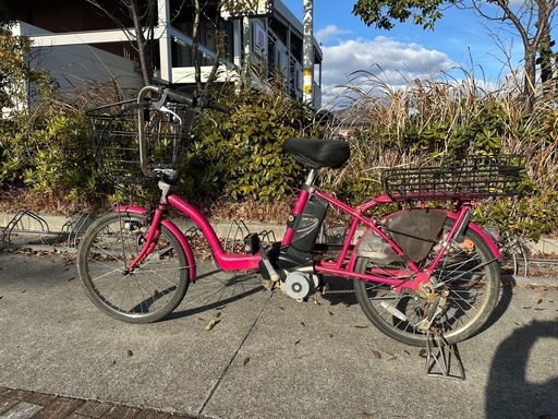 [取引完了]元子ども乗せ電動自転車ギュットミニ