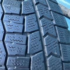195/45R17  ダンロップ　スタッドレス　ウィンターマックス　2020年製　社外ホイール　VELVA sports の画像