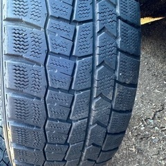 195/45R17  ダンロップ　スタッドレス　ウィンターマックス　2020年製　社外ホイール　VELVA sports の画像