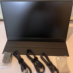 KEEPTIME モバイルモニター 15.6インチ 1920*1080 モバイルディスプレイ ポータブルモニター IPS液晶パネル 薄型 軽量 マグネット保護カバー付き USB Type-C ミニHDMIの画像