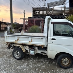 愛知発 多目的ダンプ 軽ダンプ ハイゼットトラックH24年式 4wd オートマ 軽トラの画像