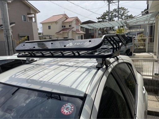 TERZO ルーフバスケットラックスリム EA311 中古