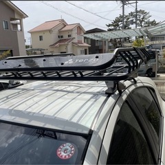 TERZO ルーフバスケットラックスリム EA311 中古 