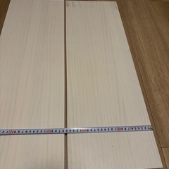 板　3枚　ホワイト　75cm✖️25cm✖️1.8cmの画像