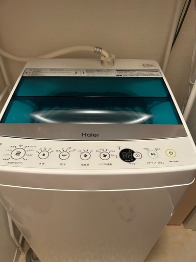 【お取引決定】全自動洗濯機　5.5Kg Haier