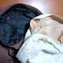 キルティングバッグ　2個の画像