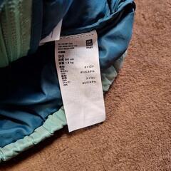 ユニクロ ベビー アウター ダウン UNIQLO グリーン 90 90cmの画像
